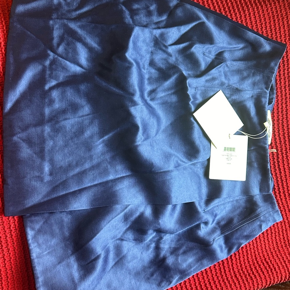 Diane Von Furstenberg Blue A-Line Skirt